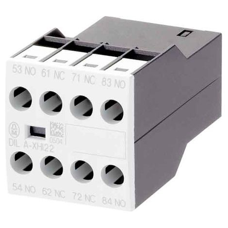 Contact auxiliaire Eaton Eaton Moeller 4 contacts 2 NF + 2 NO à vis ( Prix pour 1 ) (1/5)