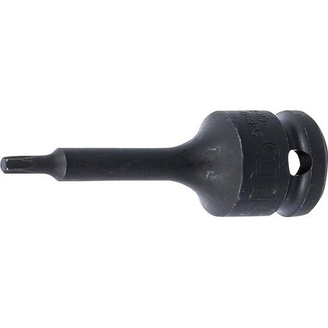 Douille à Embouts à Choc 75 mm - 12,5 mm (1/2), Profil Torx T25 - Résistante et Précise, Acier - D-Work (1/5)