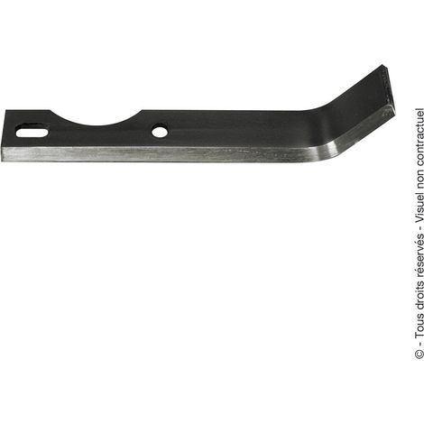Couteau de fraise sarcleur universel 210 mm droite fabriqué en France