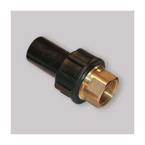 Giunto Di Transizione Ottone Pe Filettato Femmina Unidelta 63 X 2" (1/2)