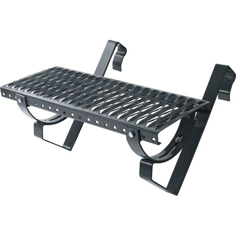 Laufrost Dachtritt Steigtritt Set 400-1000 mm Dachleiter Trittschutz Aluminium