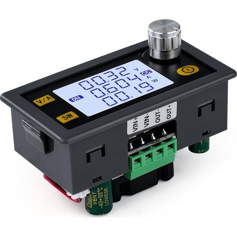 Convertisseur élévateur, DC 6-36V à 0,6-36V 80W 5A élévateur convertisseur abaisseur avec écran LCD (1/5)