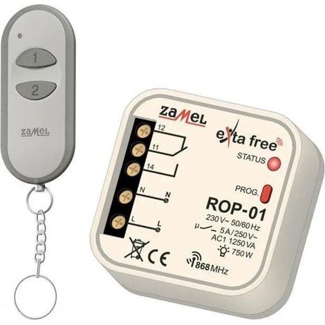 Zamel ROP01+P257/2 Sistema di controllo domotico wireless