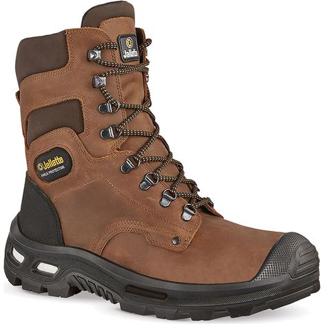 Hohe Arbeitsstiefel Jallatte Jalbarad SAS S3 CI HI SRC - 43 EU - Braun