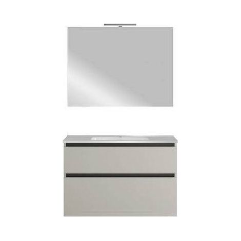 MOBILE BAGNO LINEA LEVEL DA 80 CM Misura: Rovere Miele