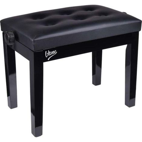 V-TONE ŁAWA 1 Klavierhocker schwarz Massivholz bequem