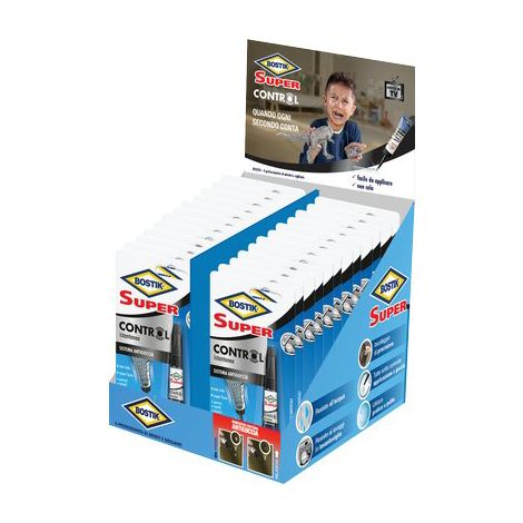 BOSTIK SUPER CONTROL EXPO - GR 3 CF=PZ 24- 1 confezioni