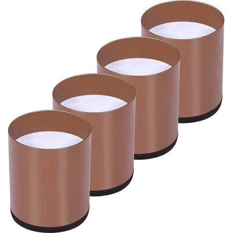 Rehausseur Pieds de Lit Lot de 4 Acier Carbone, Risers de Meubles Ajoutent Hauteur de 5CM, Rehausseurs de Table, Chaise ou Canapé, Gain d’Espace pour Bureau et Bedding (1/5)