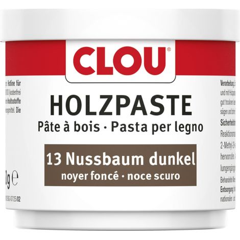 Clou Holzpaste 150 g nussbaum Schutzwachs