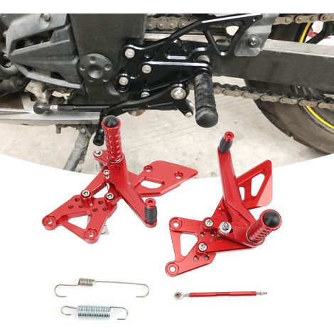 Ensemble de pédale de levage pour moto Yamaha R25/R3/MT-03/MT-25 2013-2020, rouge. (1/5)