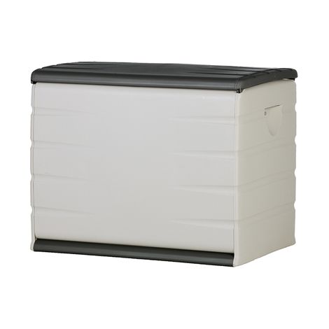 Plastiken Aufbewahrungstruhe 260L schwarz elegant