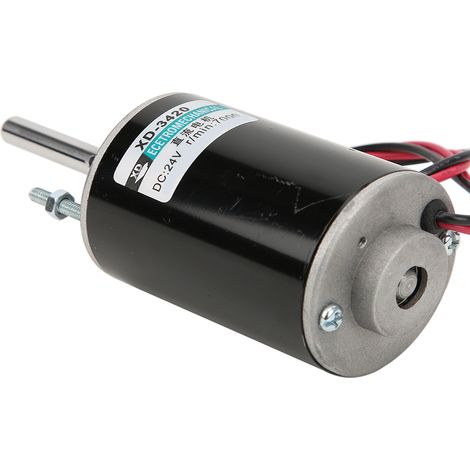 30W Permanentmagnet-Gleichstrommotor, hohe Drehzahl, CW/CCW (24V 7000RPM) (1/5)