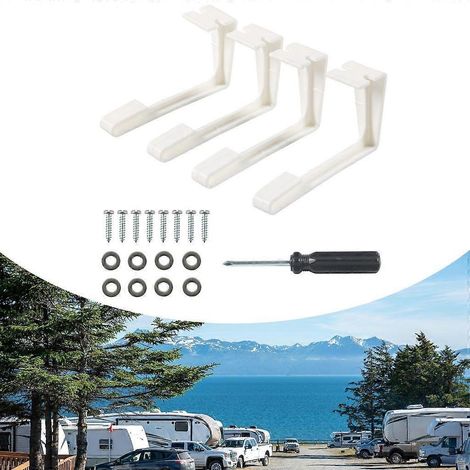 Lot de 4 pinces de fixation pour rideaux (1/4)