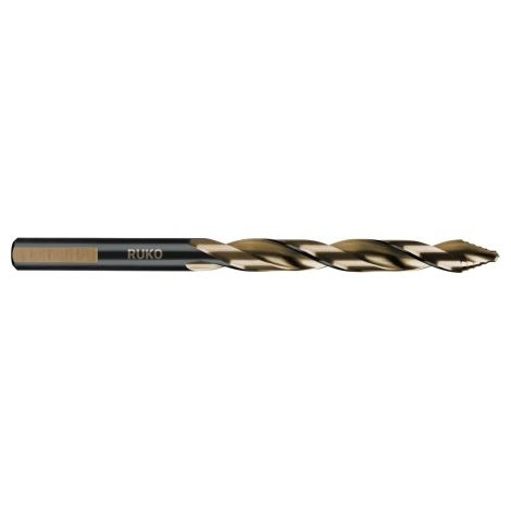 RUKO Broca espiral ULTIMATECUT FLOWSTEP DIN 338 HSSE-Co 5 Ø 9 mm - 259090E