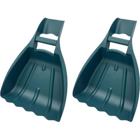 2x Ramasse-feuilles et griffes, pinces à feuilles, poignée ergonomique pour arbustes, râteau à main pour brindilles (1/5)