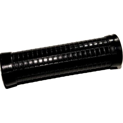 1 Poignée Ronde - Caoutchouc - Diamètre Intérieur 27 mm - Longueur 123 mm - Adaptable Sur Tube - Pour Bricolage Et Aménagement (1/2)