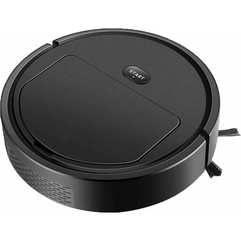 Ortviai Robot Aspirateur Balai et Seringue Intégré Noir K235 – Navigation intelligente, aspiration puissante