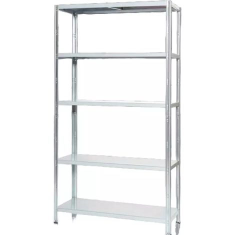 scaffale in metallo 5 ripiani easy system portata 400 kg 100x40x187 cm (1/4)