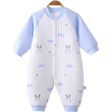 1 gigoteuse de transition, coton 100 %, manches longues, sans capuche, pour bébé 0-12 mois, 80 cm (1/5)