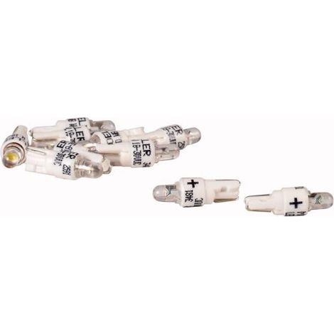 LED W2x4.6d 18-30VDC 7-12.5mA bleue EATON LEDWB-B