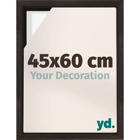 Your Decoration - Cadre flottant - Chene Fonce - Cadre en caisse américaine pour toile sur chassis - MDF - Lyon (1/5)