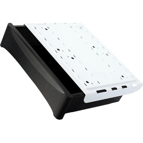 Organisateur de rangement sous bureau avec fixation adhésive et sans (1/5)