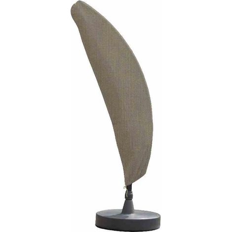 Schutzhülle für Ampelschirme Easy Sun, taupe/braun-meliert mit Stab, 100% Olefin, Stoff B056 (1/3)