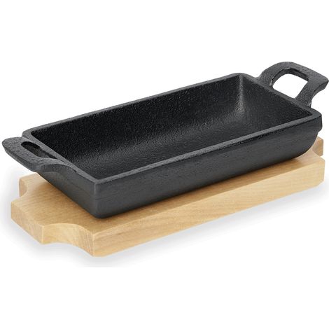 Mini-plat de service en Bambou L 180 mm l 95 mm H 30 mm - Was Germany