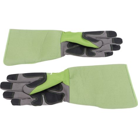 Gants de jardinage anti-coupure, anti-piqûre, protection pour taille, vert (1/5)