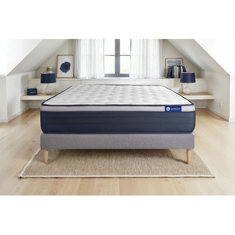 Kit rete e materasso matrimoniale Actiflex max 160x200cm - Spessore : 26cm - Molle insacchettate e memory foam - rigido
