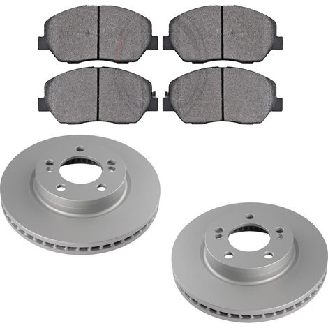 KIT FRENI ANTERIORI compatibile con SSANGYONG REXTON (Y400) - DISCHI + PASTIGLIE OEM: P 30 036 / 18775 /SOSTITUZIONE DIRETTA/BASSA POLVERE/SILENZIOSO (1/5)