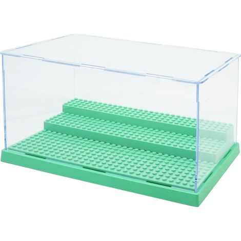 Boîte de Présentation Acrylique 3 Étapes pour Blocs - Protection Anti-Poussière (1/3)