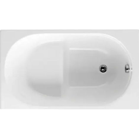 Vasca Rettangolare Gea Con Seduta Solo Guscio 120X70 Cm (1/2)