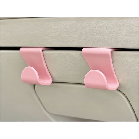 Gancho multifunción para interior de coche - rosa (1/5)