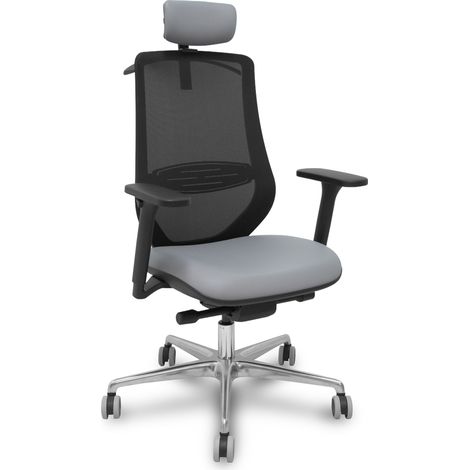 Silla de Oficina Piqueras y Crespo R65GCRP Gris