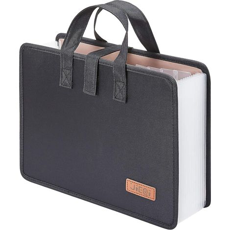 Classeur de documents / Chemise de classement extensible à 13 pochettes avec poignée A4 (1/5)
