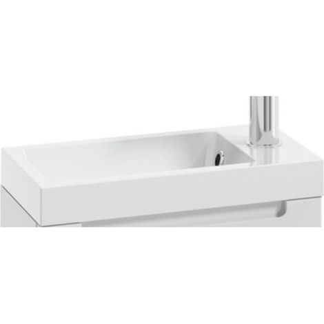 Nemo Spring Aurora lave-mains 200 x 400 x 122 mm composite minéral blanc