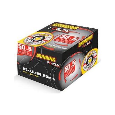 GRINDING FORZA DISCO FERRO 115X1,0 CONF 50+5