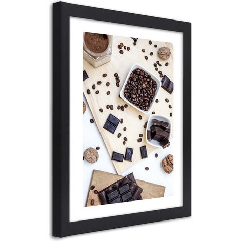 Quadro con cornice, Pasticcio di caffà¨ - 60x90 (1/5)