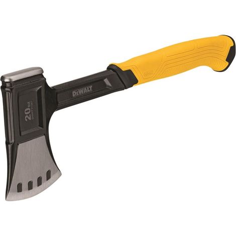 DeWalt DWHT51387-0 Steel Camper’s Axe, 20 oz (567g), Durable Heavy-Duty Camping and Outdoor Axe