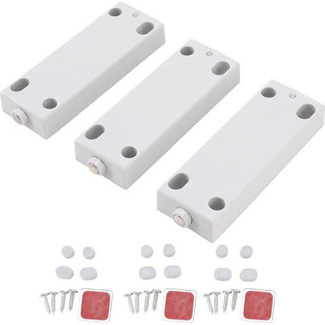 Loquet de sécurité magnétique réglable à commande par pression pour tiroirs, pour une installation domestique et un usage quotidien.-AquaForge (1/5)