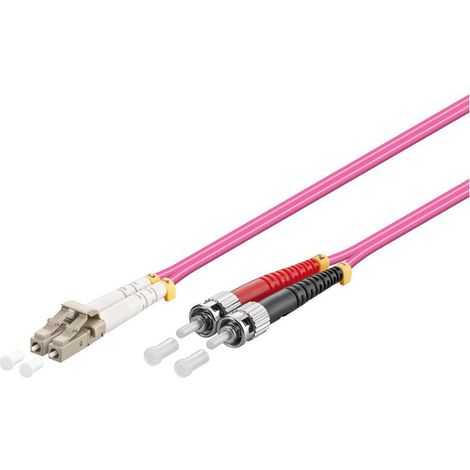 WP WPC-FP4-5LCST-030 InfiniBand/Glasfaserkabel 3 m LC ST Violett
