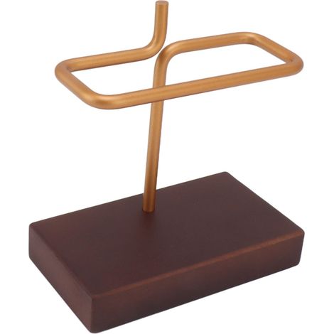 Filtre à café en noyer, support en bois pour papier filtre, goutte-à-goutte manuel, pour maison café bar (1/5)