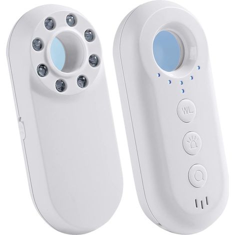 Portable Critter Detector RF Wireless,Spy Surveillance Camera Detector for Listening Devices Wireless Cameras Bug Finder Burglar Vibrating Alarm (1/5)