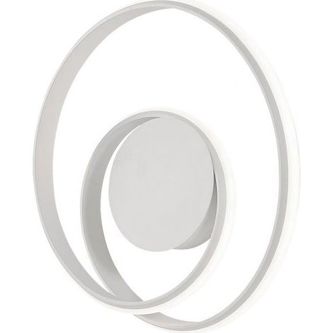 Applique moderno redo group torsion 01 4354 led alluminio dimmerabile