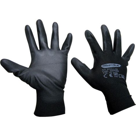 12PAIA GUANTI NYLON POLIURETANO ECO-LITE GRIGIO TG.6 (1/2)