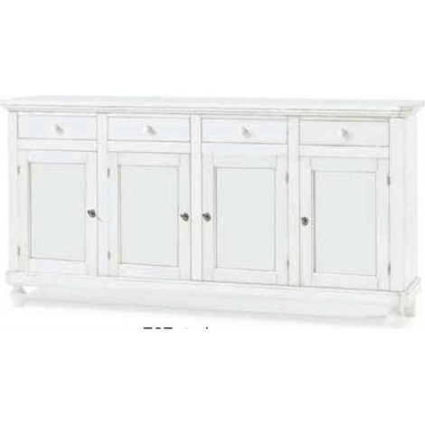 CHRISTOPHER - credenza in legno cm 196 x 43 x 98 h