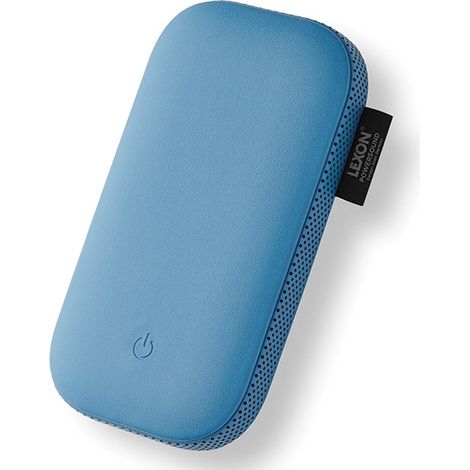 Batterie externe à induction Lexon Powersound 5000 mAh avec haut-parleur Bluetooth, bleu foncé LA128DB