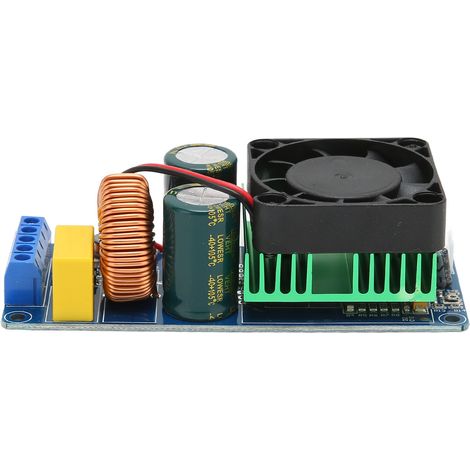 Carte d'amplificateur mono haute puissance 500 W, amplificateur HiFi efficace avec ventilateur pour haut-parleurs 10-18 pouces 4-8 ohms (1/5)