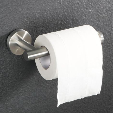 Porte Papier Toilette Mural Inox pour Cuisine et Salle de Bain (1/5)